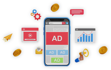 Mobile Image With Ads